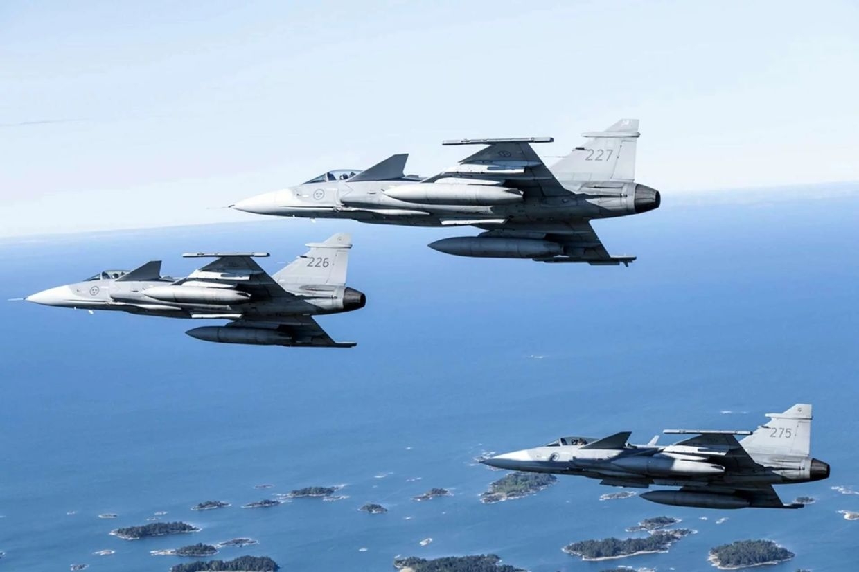 Thailand chooses Swedish Gripen jets over F-16s for its air force