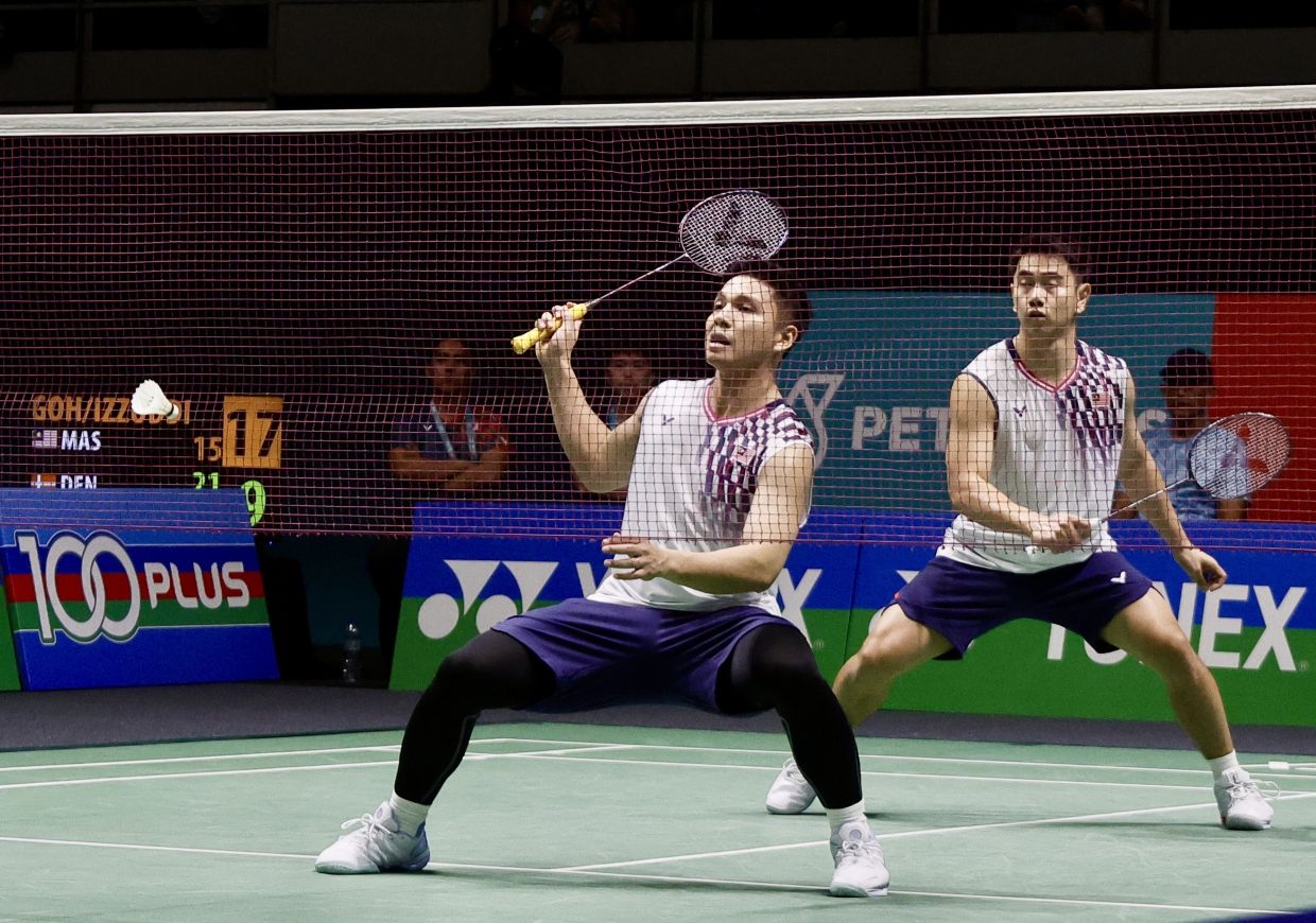 Good news as two men's doubles pairs assured of q-finals spots