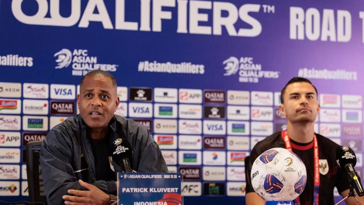 Kluivert confident Indonesia will edge China in World Cup qualifier