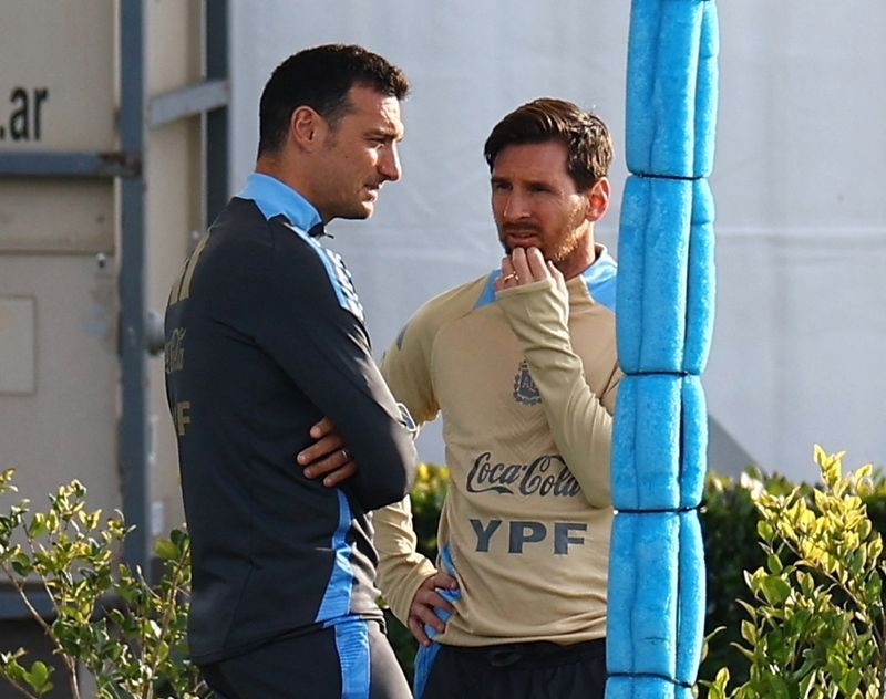 Soccer-Messi role uncertain as Argentina coach monitors fitness ahead of Chile qualifier