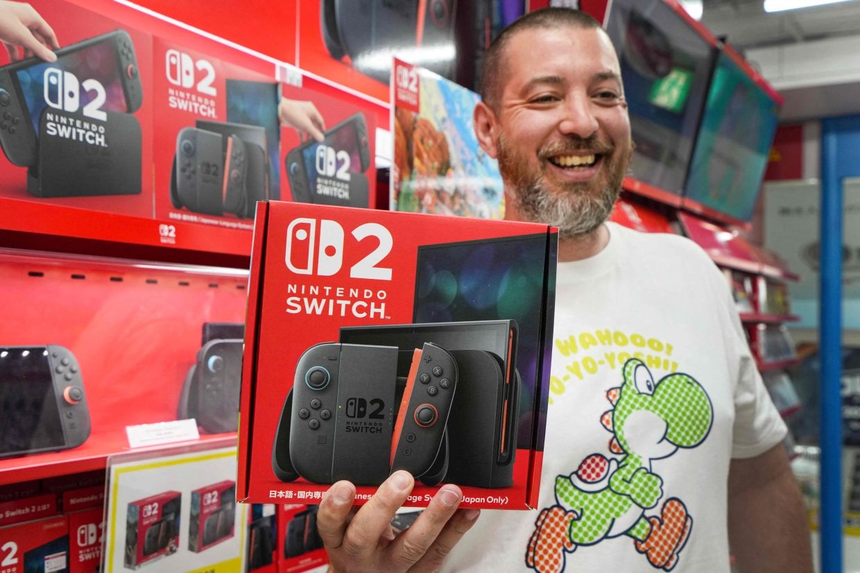 Nintendo fans scramble to get hands on US$450 Switch 2 console