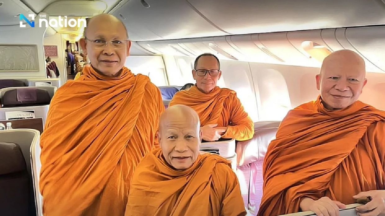 Former abbot of Bangkok temple returns from exile to face embezzlement charges