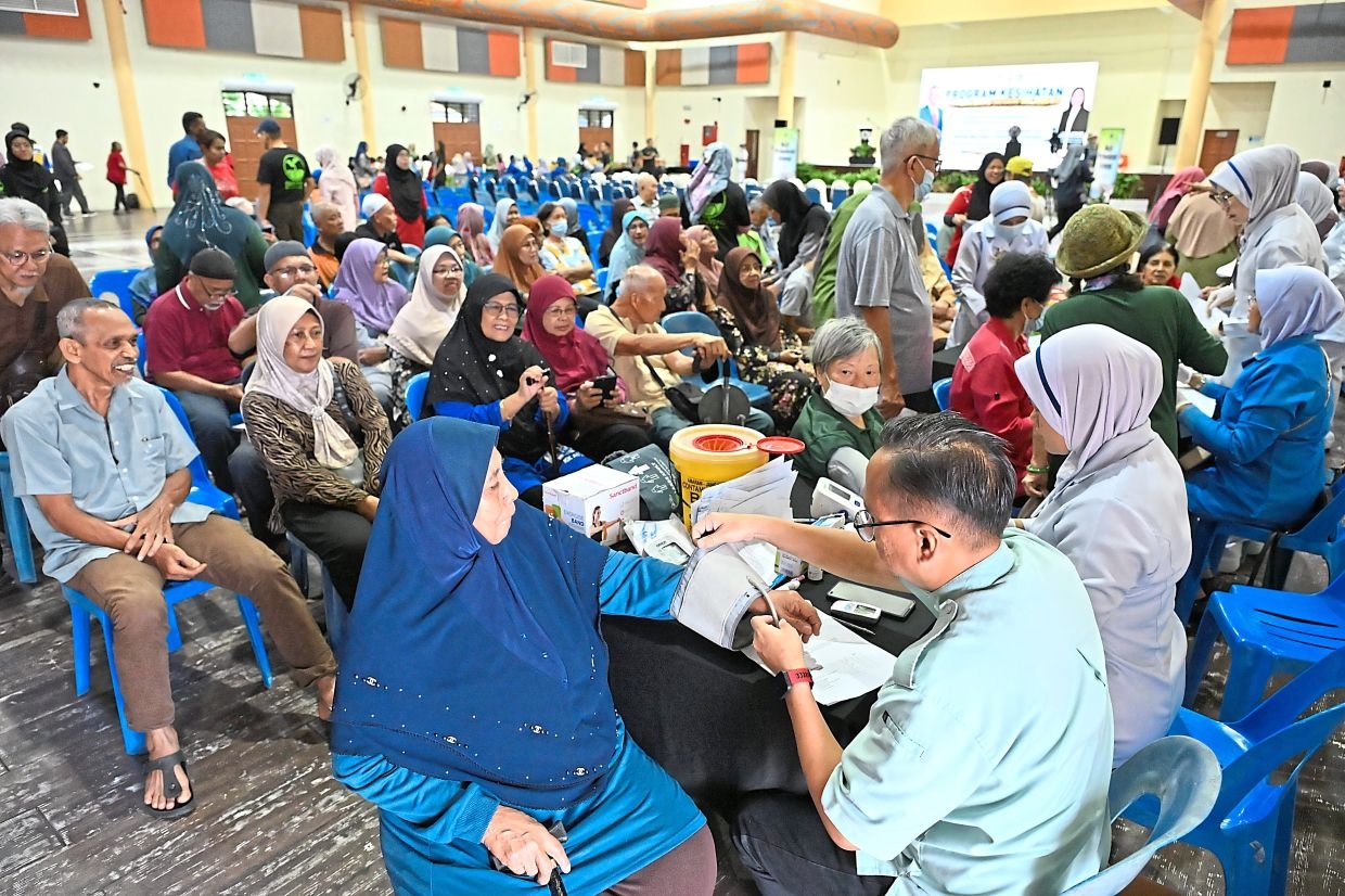 Free health checks for seniors