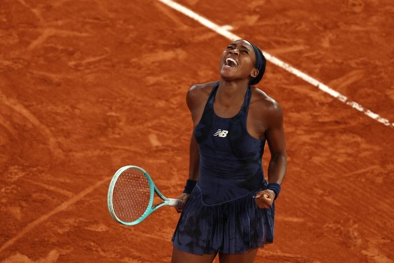 Tennis-Laser-focused Gauff ends Boisson's dream run to reach French Open final