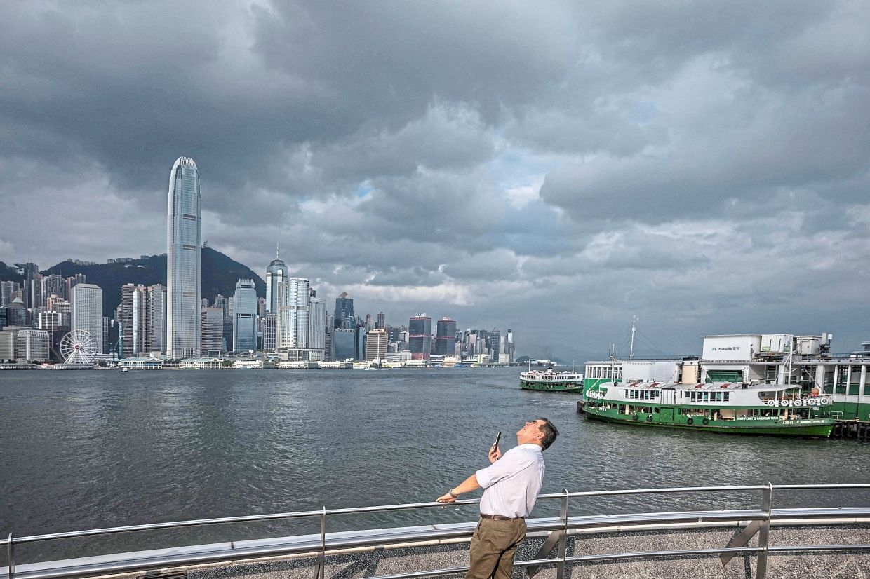 Hong Kong tracks system that may develop into first 2025 typhoon