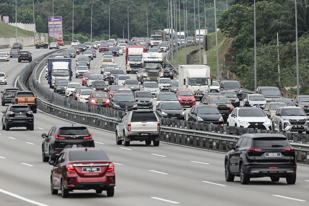 Traffic still heavy on major highways as vehicles exit Klang Valley for Aidiladha
