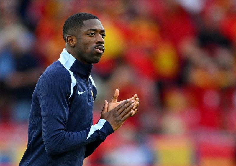 Soccer-France lose Dembele and Barcola to injury ahead of Germany clash
