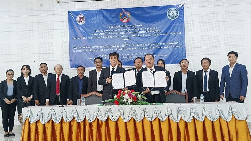 New​ ​partnership​ to enhance vocational education, training in Laos