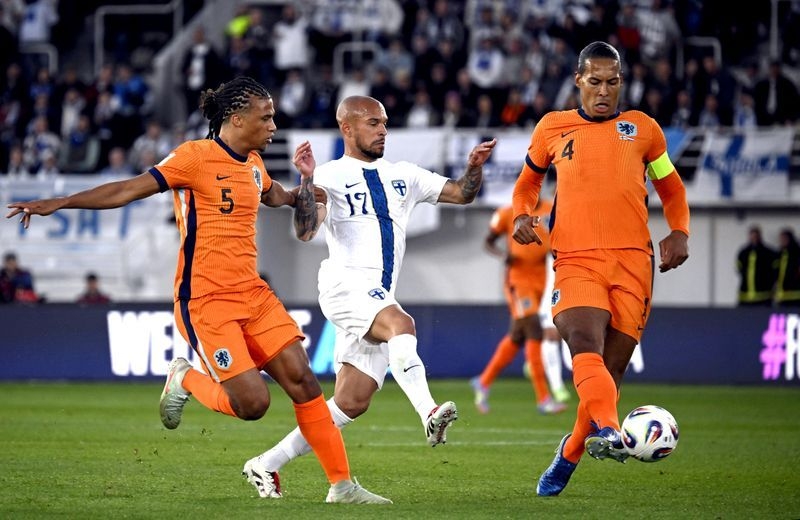 Soccer-Dutch delight but coach and captain feel win over Finland could have been better