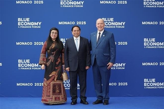 Vietnam PM attends Blue Economy and Finance Forum in Monaco; event aims to help countries tackle financial challenges