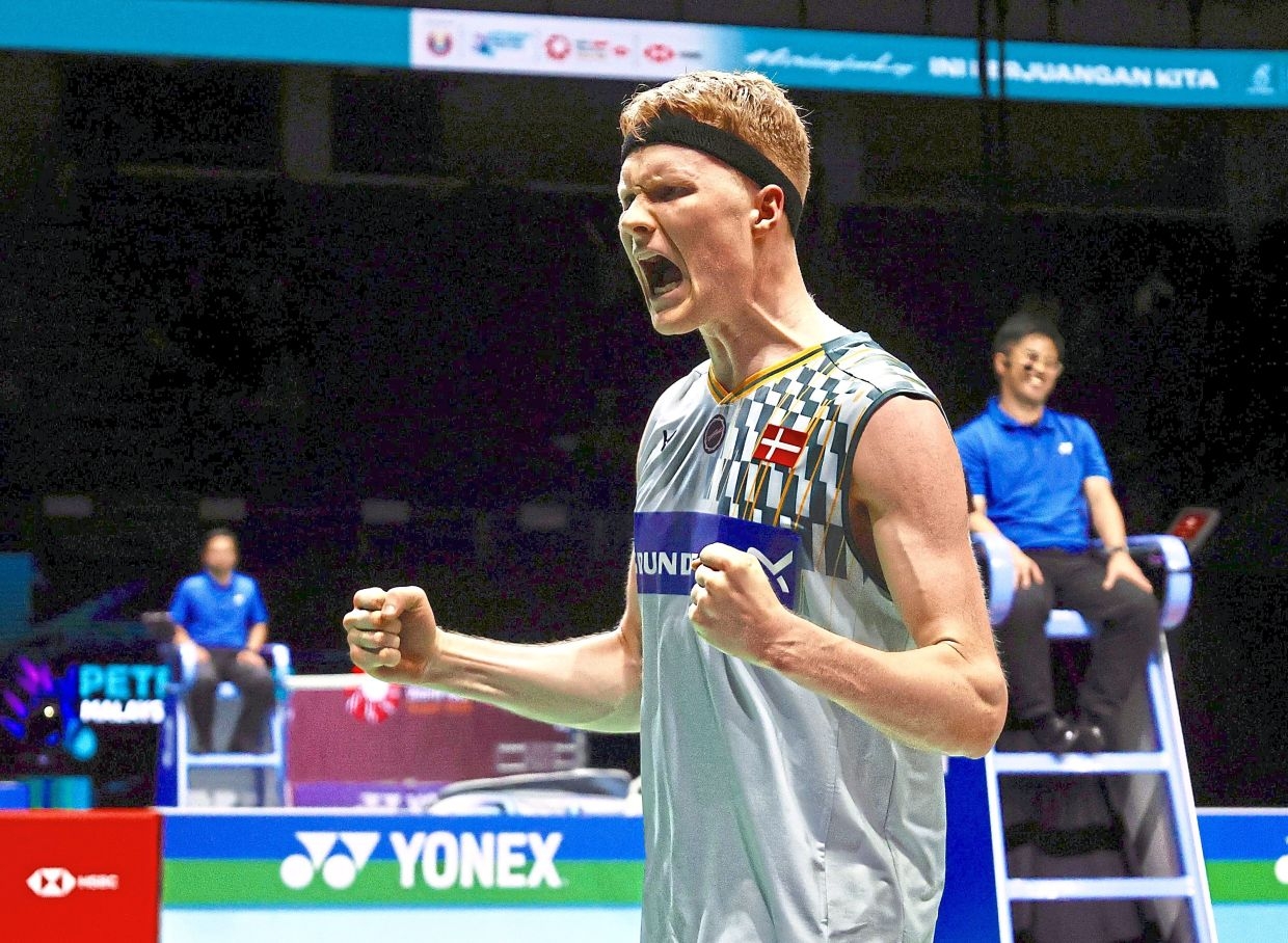 Dane Antonsen ends bane of being second best at Indonesian Open