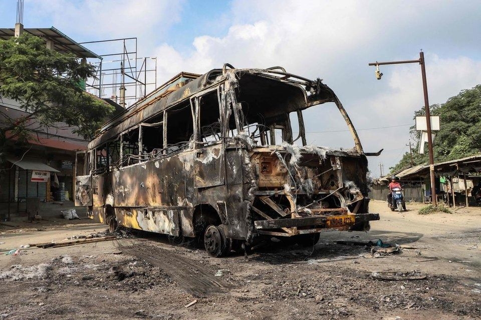 Restive Indian state Manipur orders curfew after fresh violence; internet also shutdown due to ethnic tensions