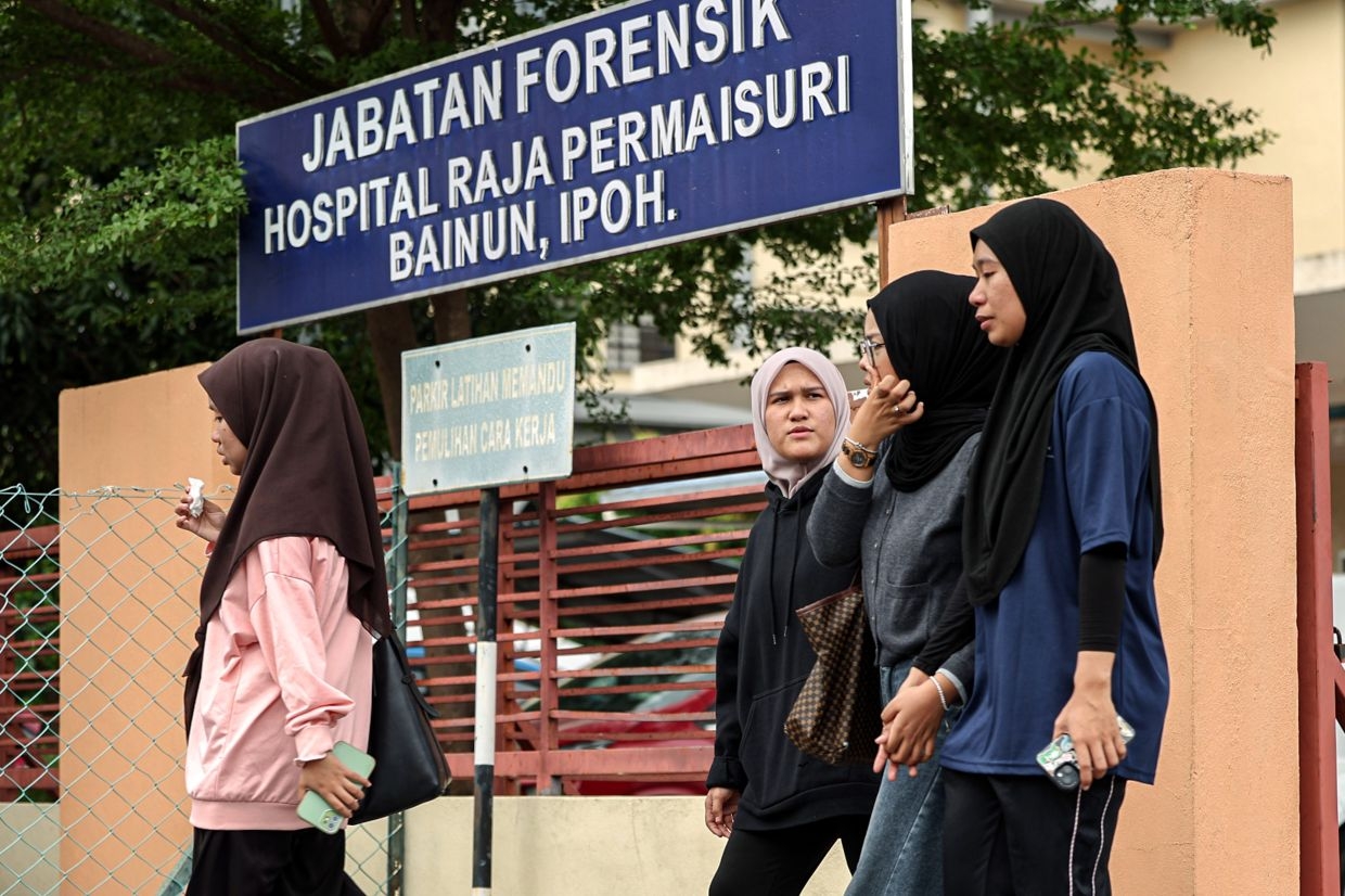 Sombre atmosphere at hospital as families mourn bus accident victims