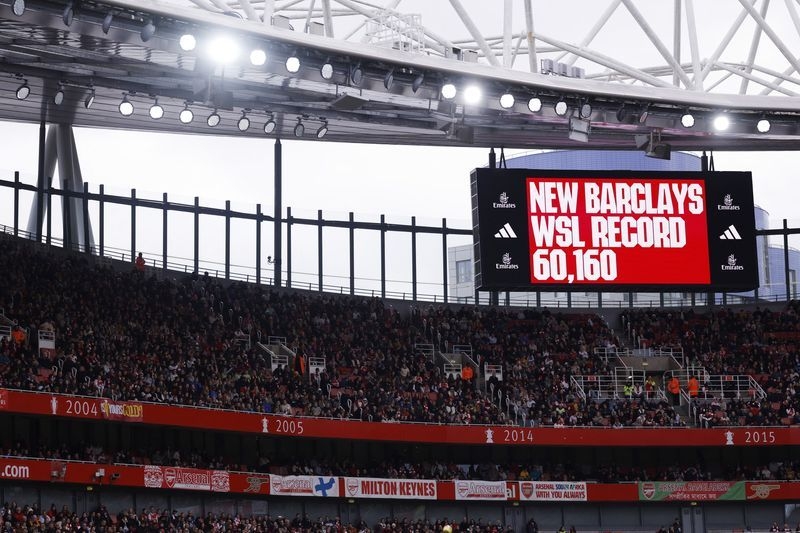 Soccer-Women's Super League had record revenues in 2023-24 season