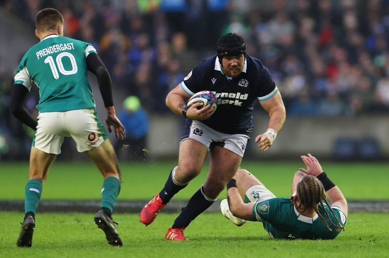 Rugby-Scottish prop Fagerson out of Lions tour with injury, Bealham called up