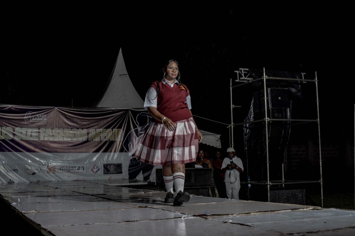 'Big is beautiful'': Kenya's plus-size fashion show celebrates bold beauty