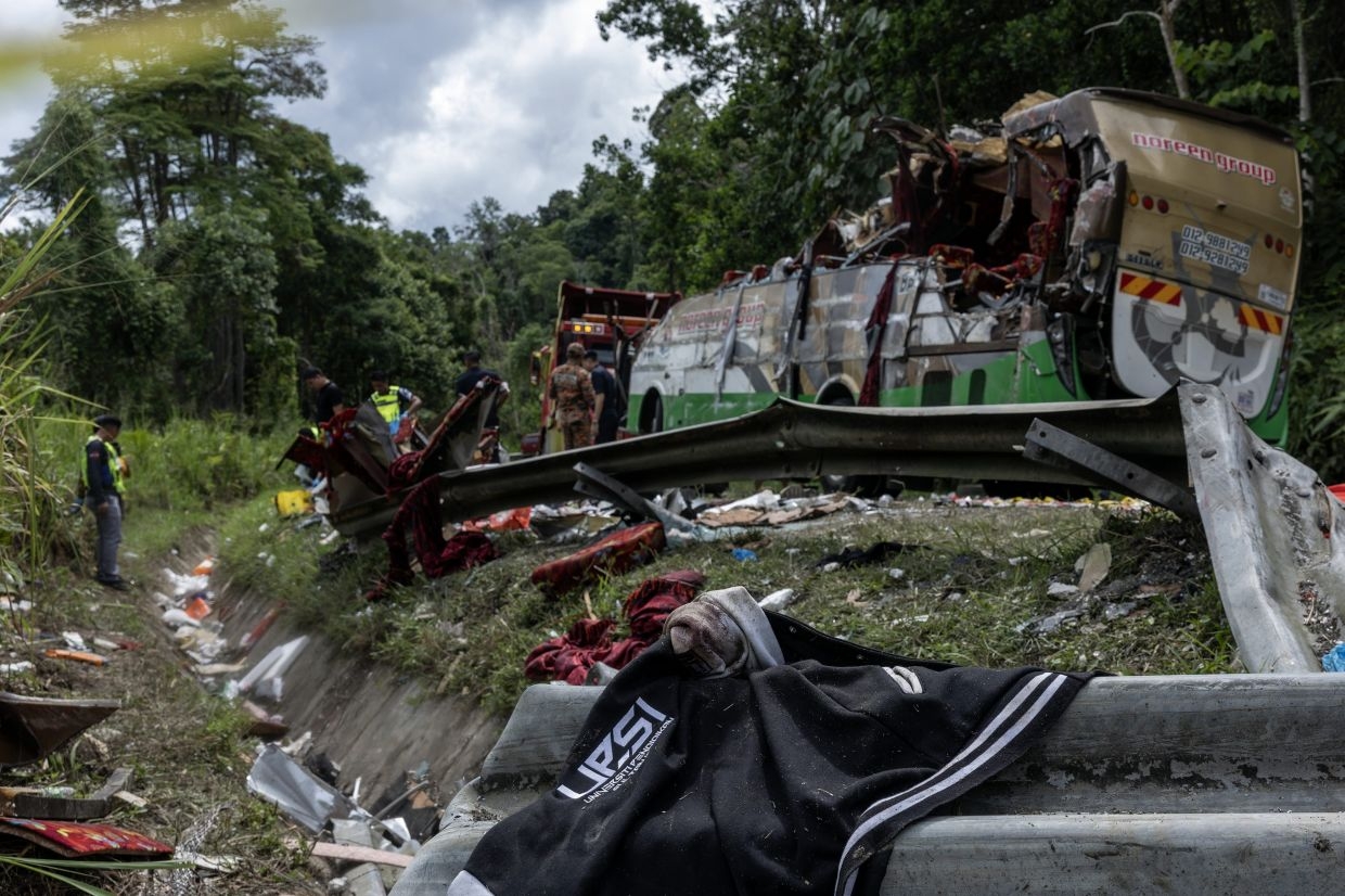 Gerik bus crash: Driver has 18 summonses, says Bukit Aman