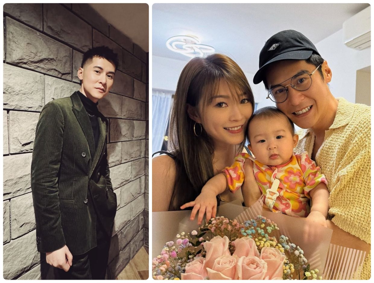 Carlos Chan says wife singer Shiga Lin isn't thrilled about his weight gain