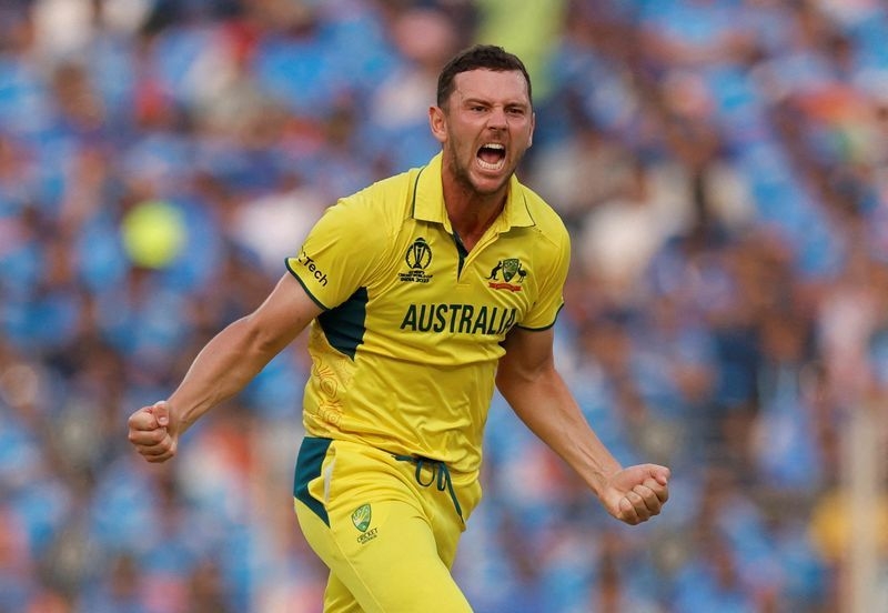 Cricket-Australia's Hazlewood returns for WTC final against S Africa