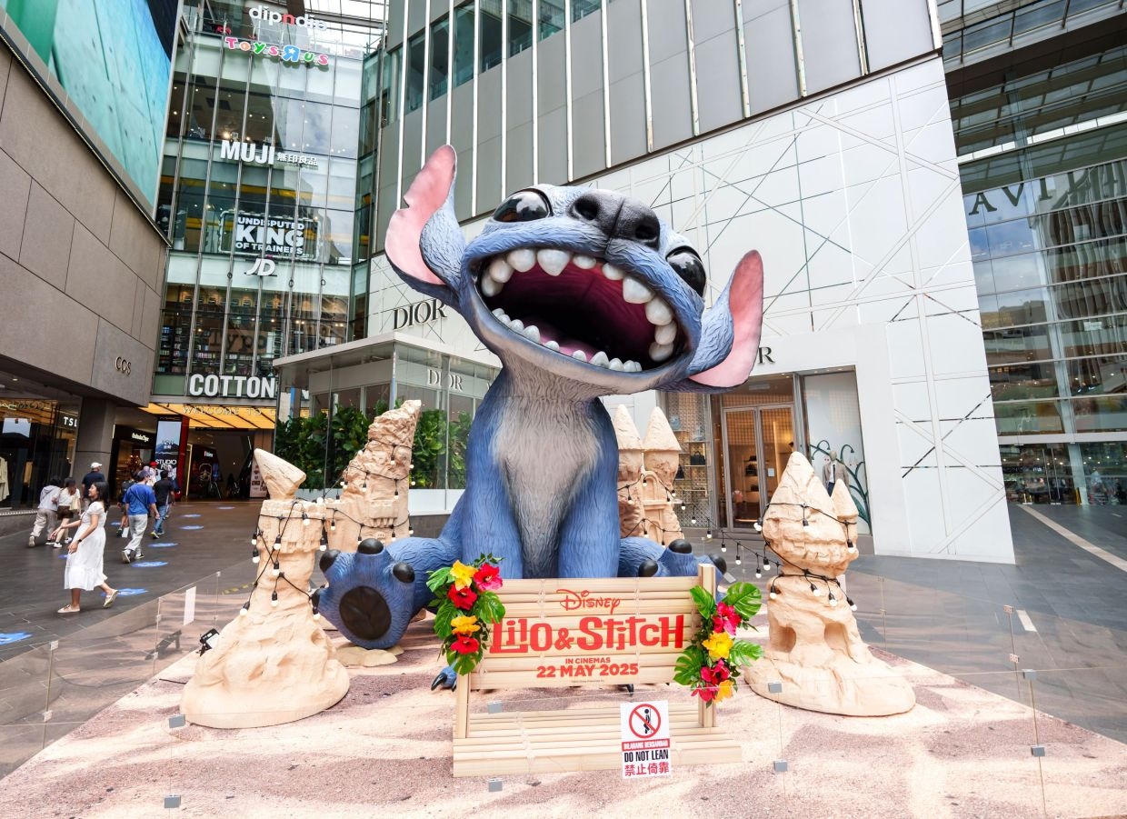 Disney's Stitch crash lands at Pavilion Kuala Lumpur this school holiday