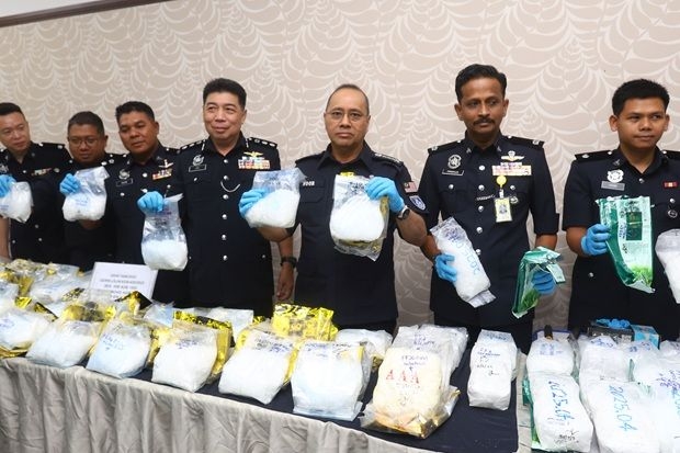 Cops find RM4.67mil worth of meth and ketamine in abandoned car in Gerik