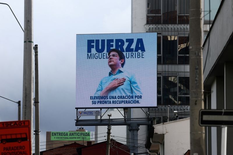 Colombian senator Uribe shows signs of neurological improvement after shooting
