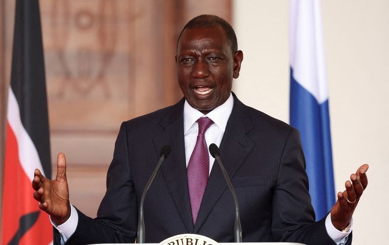 Kenya's president says blogger died 'at the hands of the police'