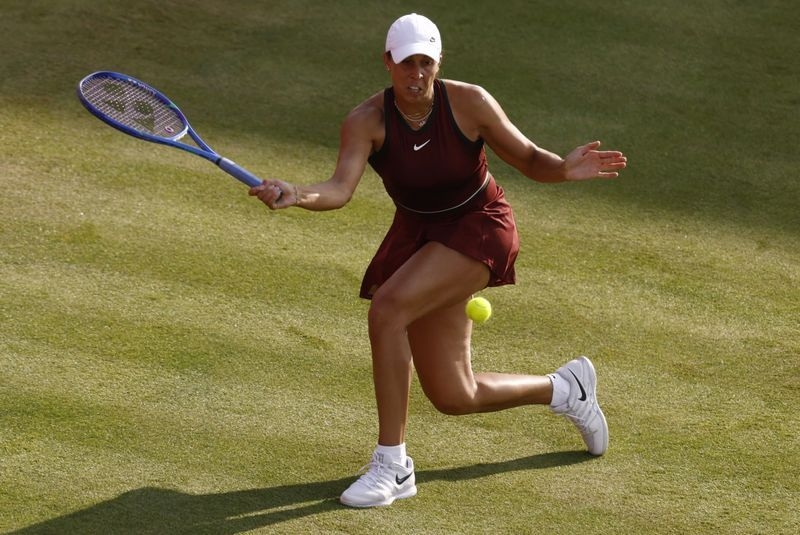 Tennis-Keys leads American charge into quarter-finals at Queen's Club