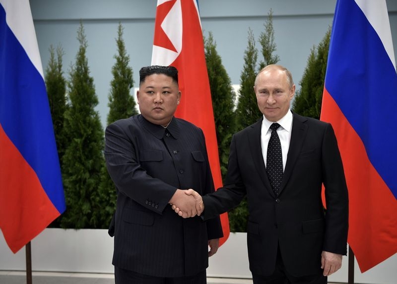 North Korea will always stand with Russia, leader Kim tells Putin