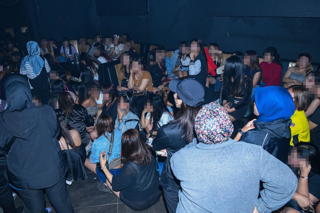 188 illegals nabbed during raid at Pudu nightclub
