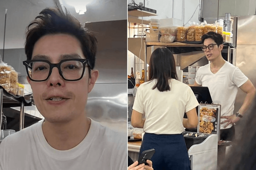 Zhang Yaodong expresses gratitude for support over being a stallholder in SG