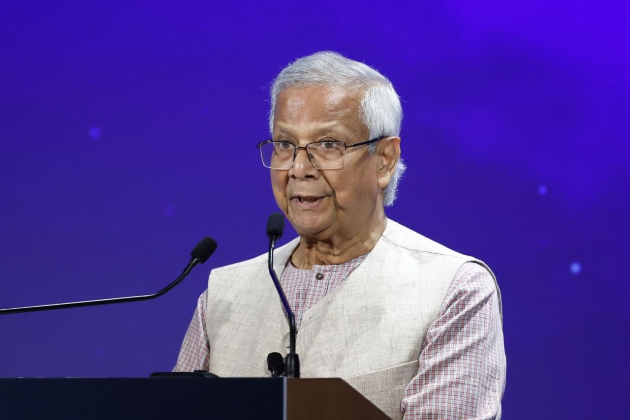 Bangladesh's Yunus says will step down after polls