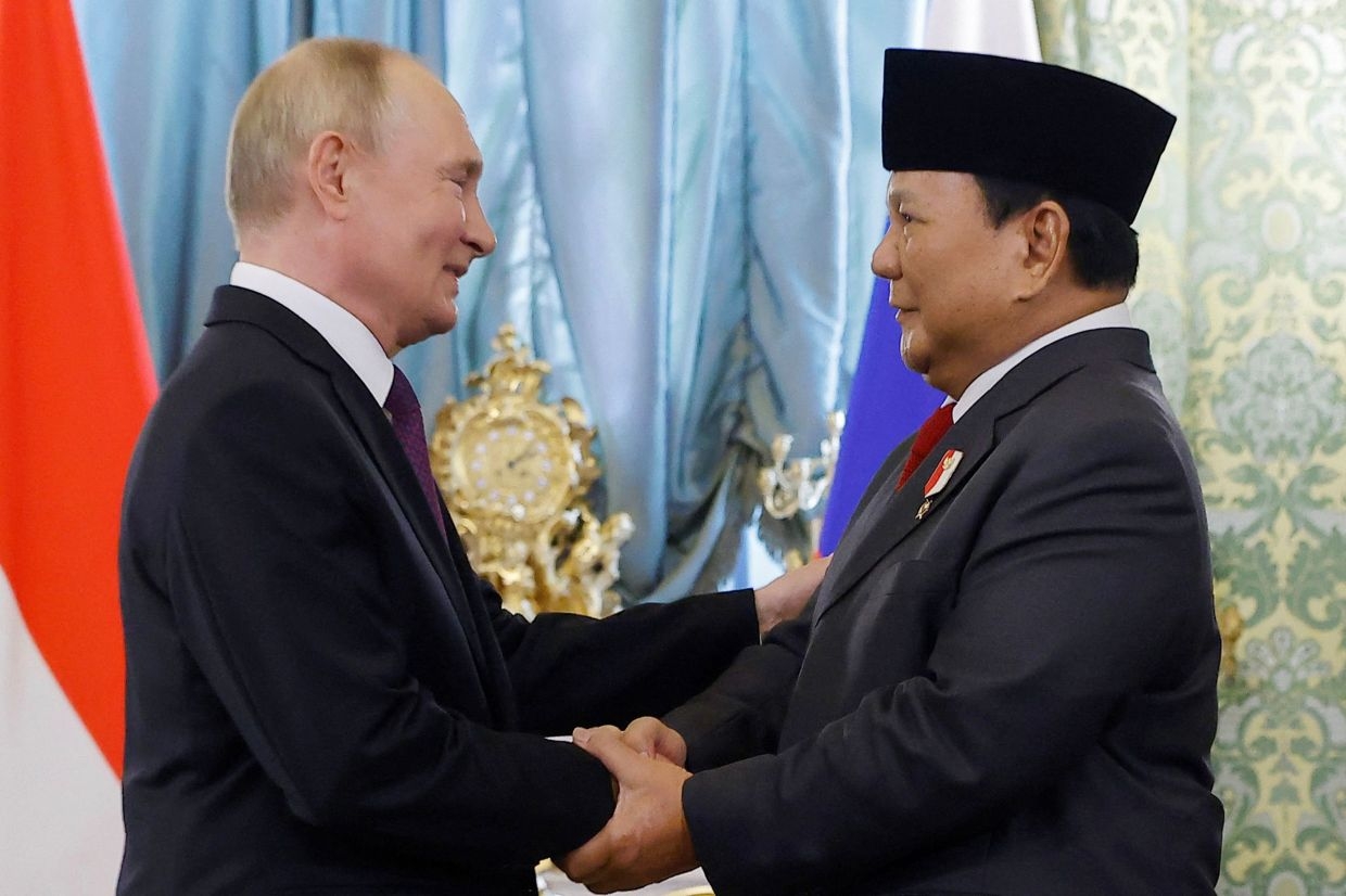Indonesia's Prabowo to meet Putin for talks in Russia