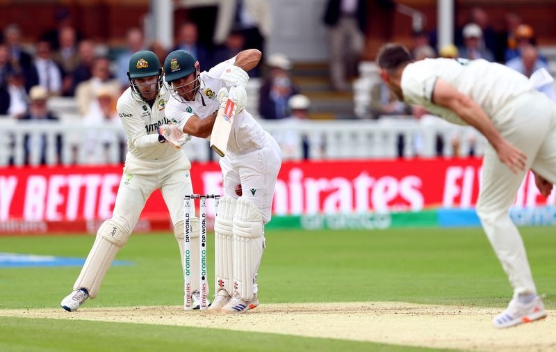 Cricket-South Africa fight back but still trail Australia by 91 runs in WTC final