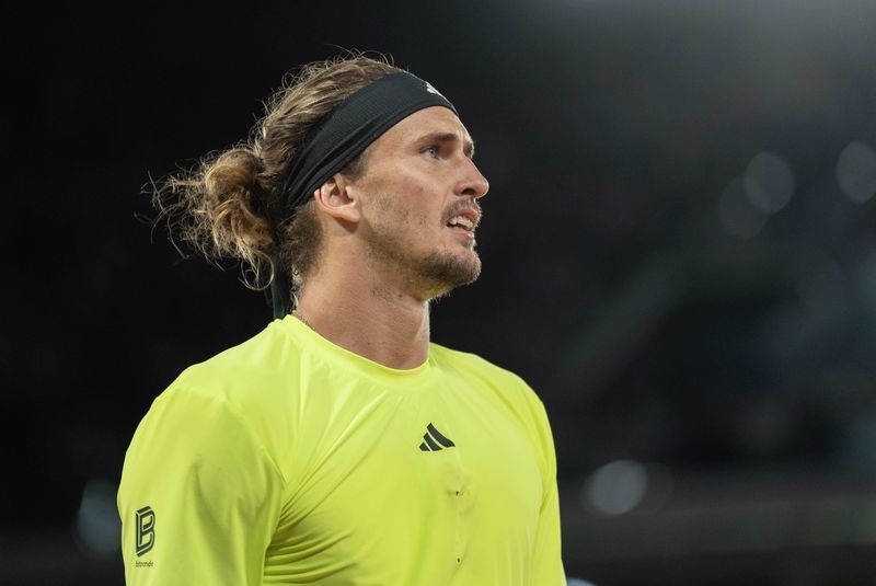Tennis-Zverev overcomes Moutet to reach Stuttgart quarters