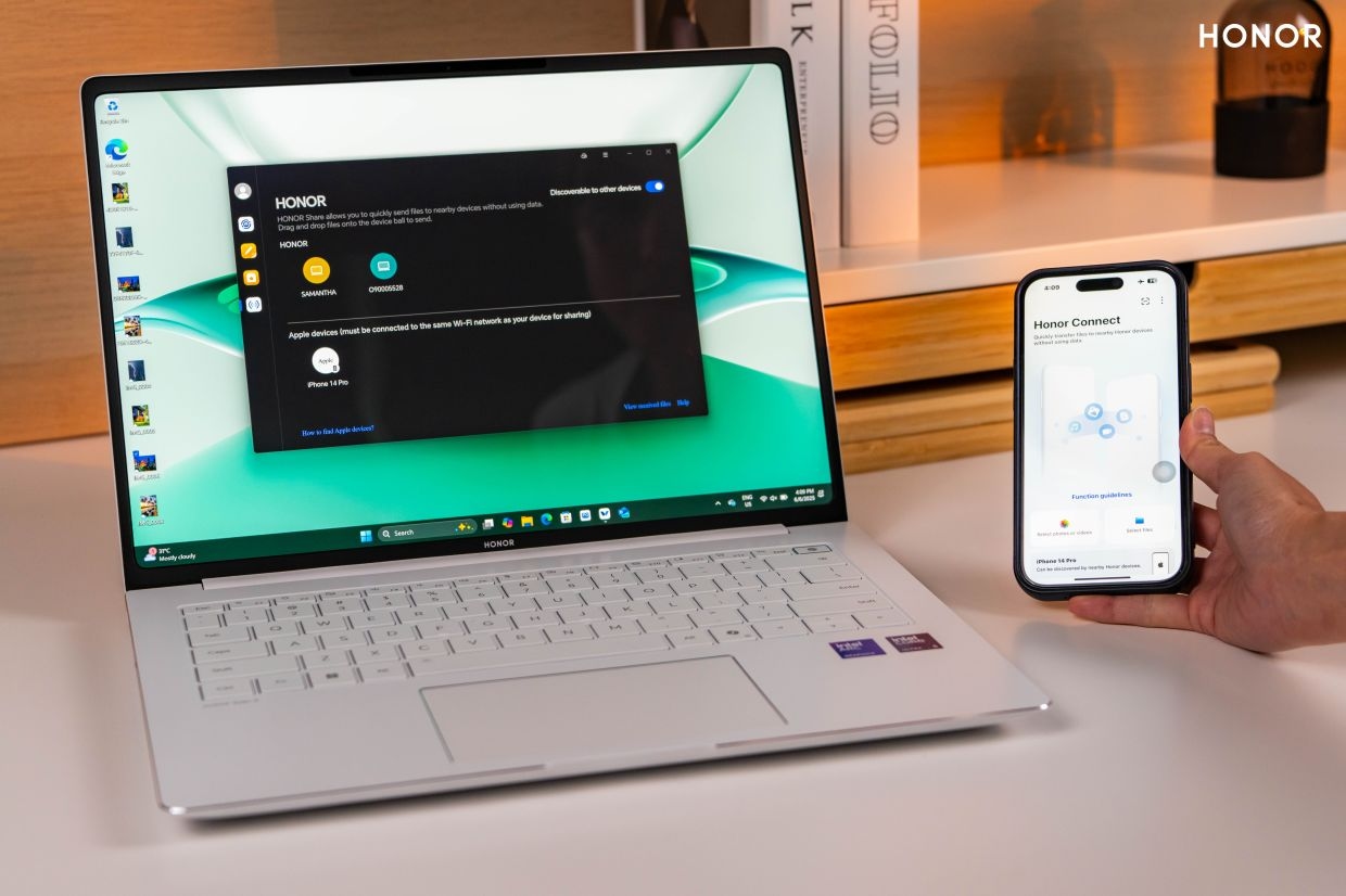 Malaysia's first iPhone-Windows sharing solution