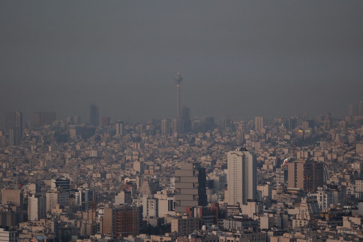 Israel attacks Iran's capital with explosions booming across Tehran