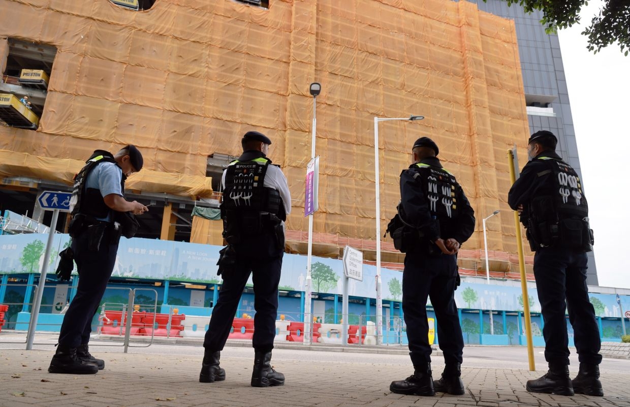 Hong Kong police chief vows vigilance against lingering national security threats