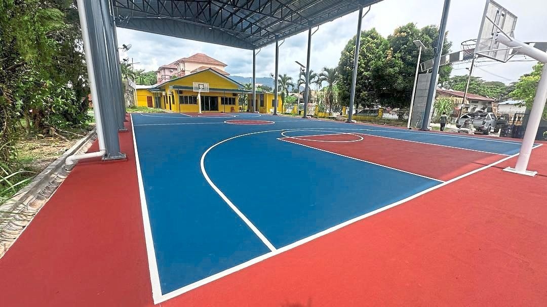 Basketball court, hall upgraded in Rawang
