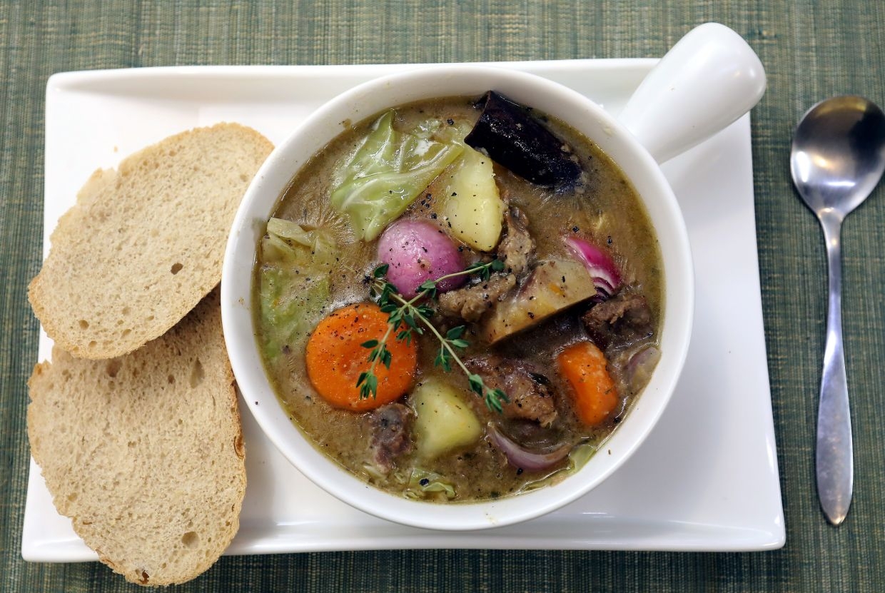 Rustic stew dad will love