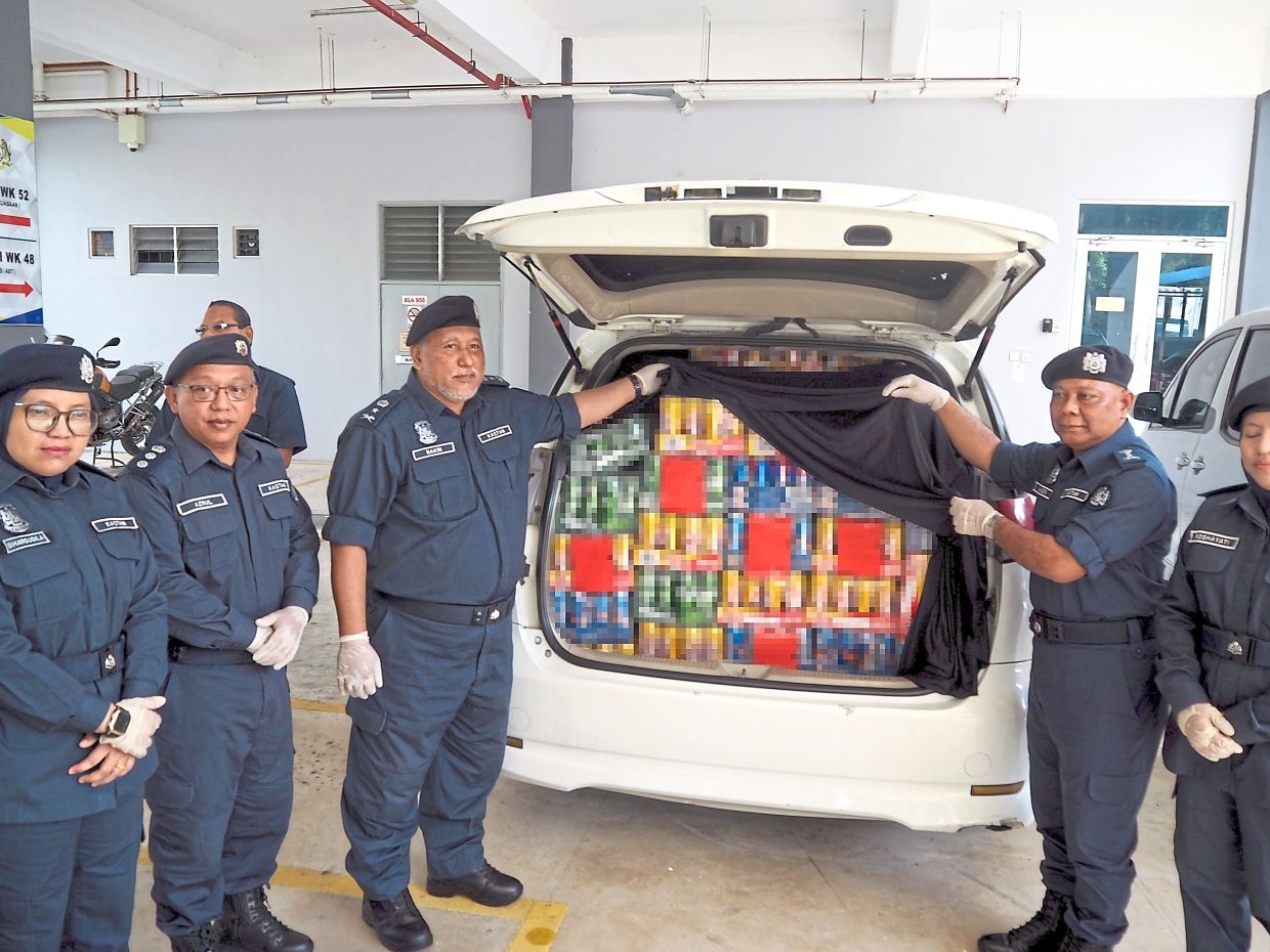Smuggled items worth RM6.5mil seized by Customs