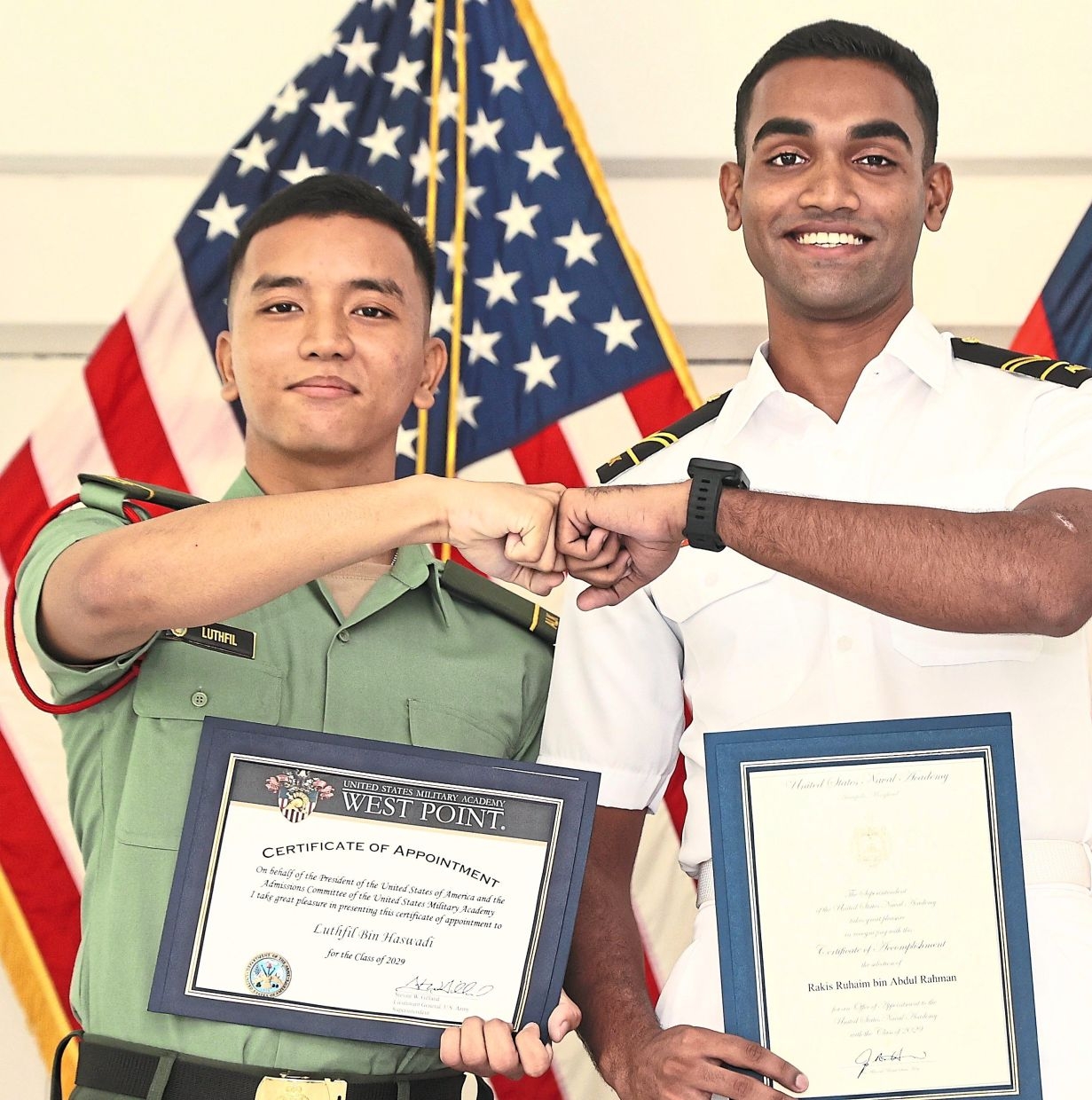 Two Malaysians accepted into top US military schools