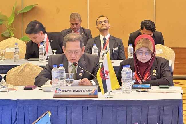 Brunei's anti-drug efforts shared at regional parliamentary meeting