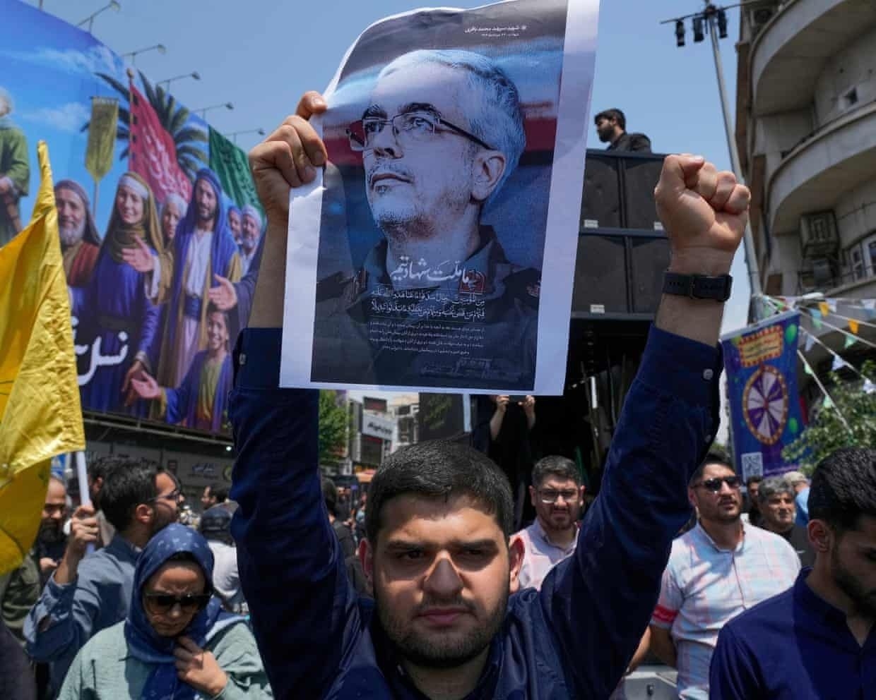 Iran reports deaths of six more generals as Israeli attacks continue