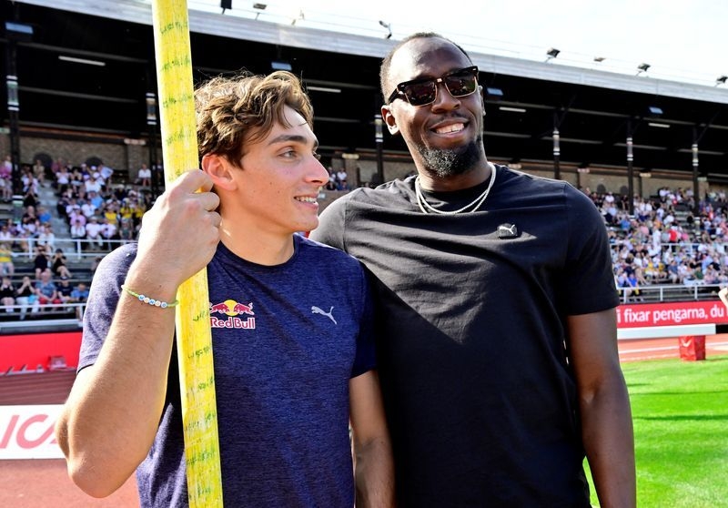 Athletics-Swede Duplantis soars to new pole vault world record with 6.28m jump