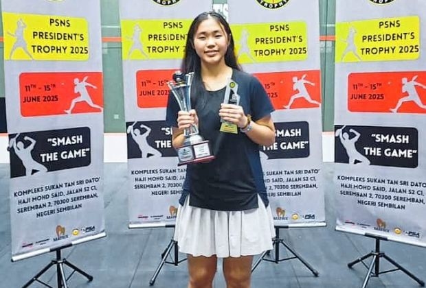 Zhi Xuan nicks third title of the year after seeing off Harleein in Seremban final