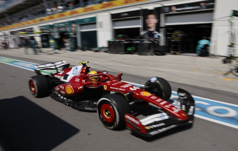 Motor racing-Hamilton lost performance after hitting groundhog
