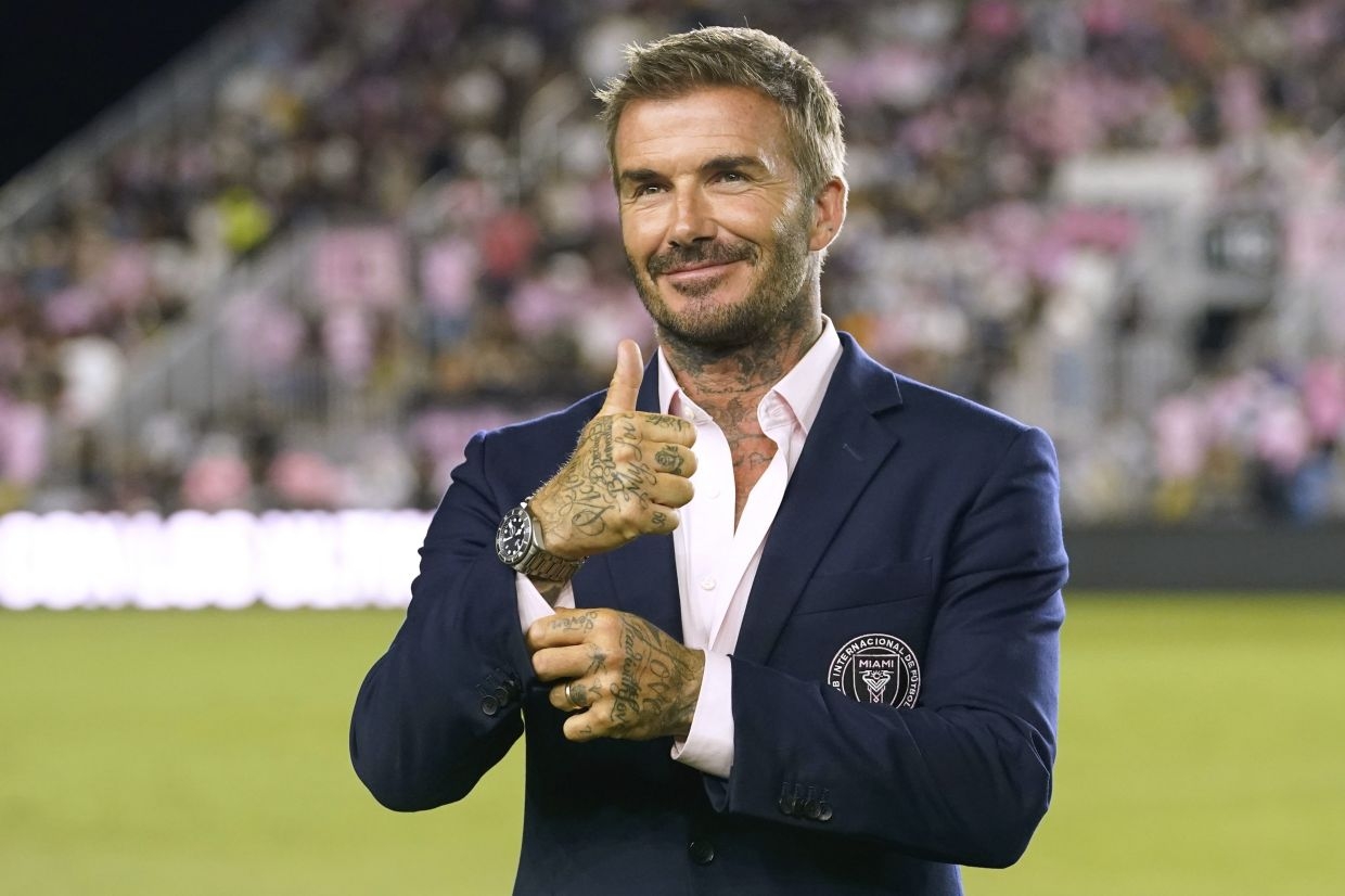 David Beckham 'immensely proud' of knighthood in King's Honours