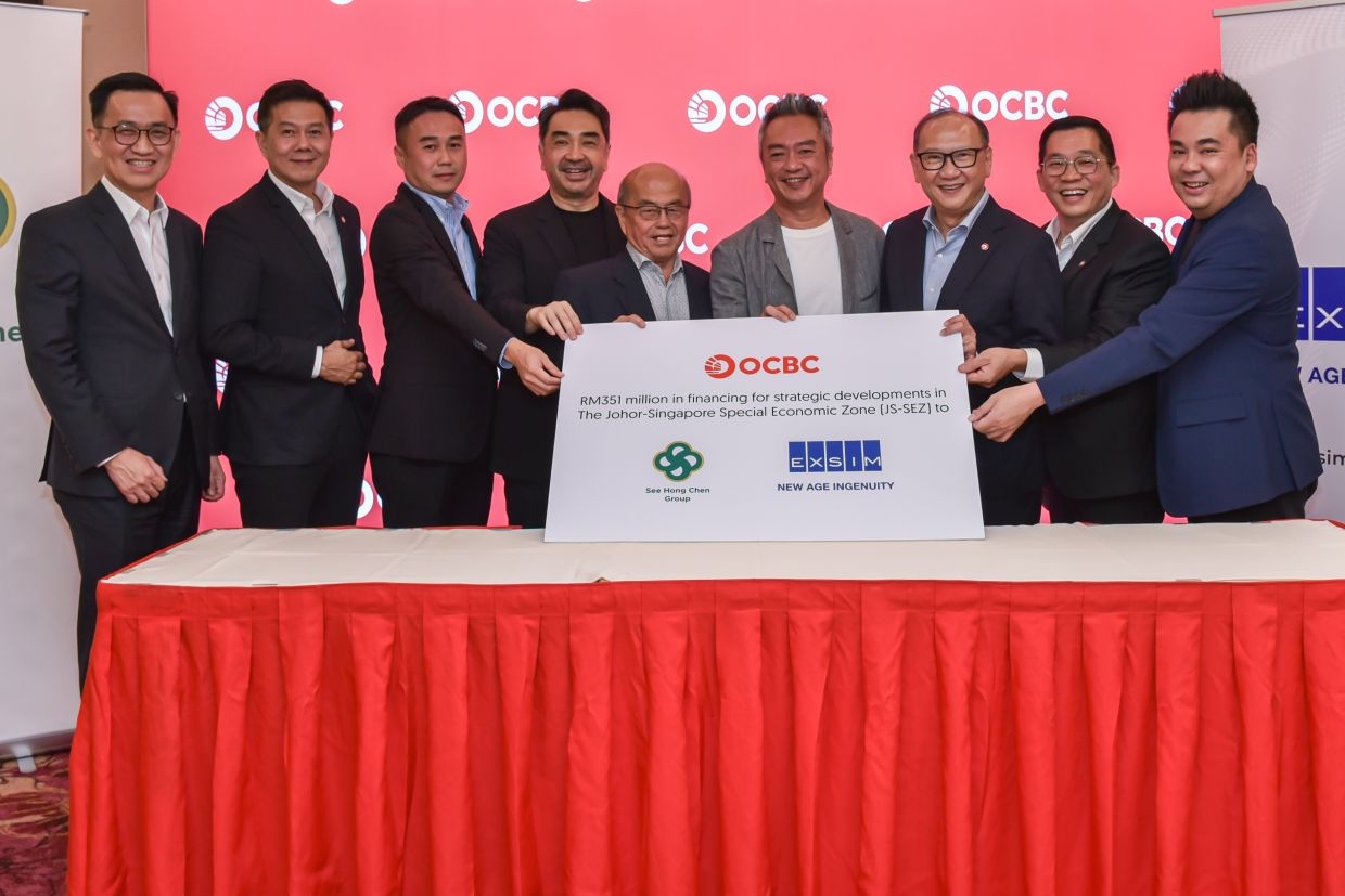 OCBC extends RM351mil financing for Johor property projects in JS-SEZ