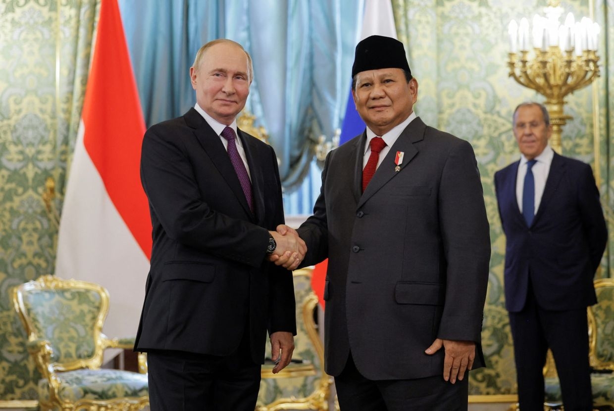 Indonesian president Prabowo to make state visit to Rissia this week for talks with Putin